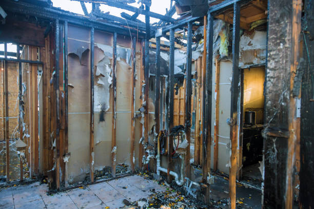 Professional Structural Rebuild technician working in Thorntown, IN